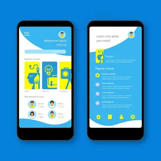 课程应用程序界面概念