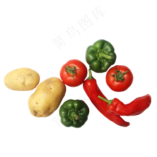 土豆甜椒西红柿蔬菜组合 土豆甜椒西红柿蔬菜组合