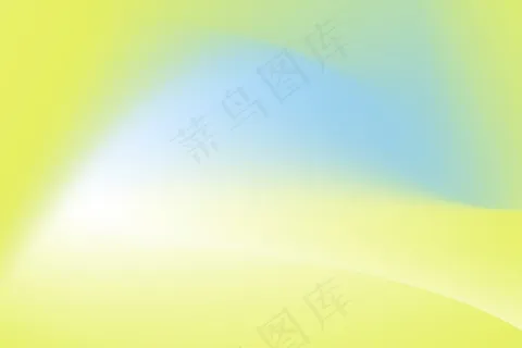 黄色和蓝色波浪渐变背景矢量 黄色和蓝色波浪渐变背景矢量