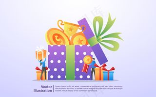 人们赢得抽奖、现金返还计划、忠诚客户的奖励、诱人的优惠