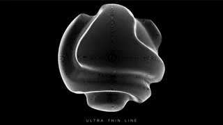 暗背景下的超薄线流体几何