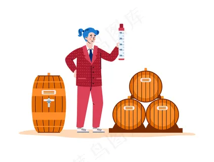 酿酒工艺木桶陈酿葡萄酒插图