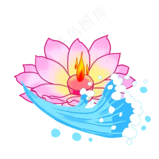 祈福莲花灯 祈福莲花灯