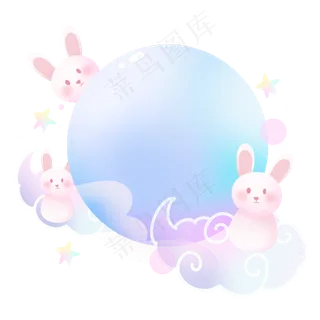 中秋节月亮兔子