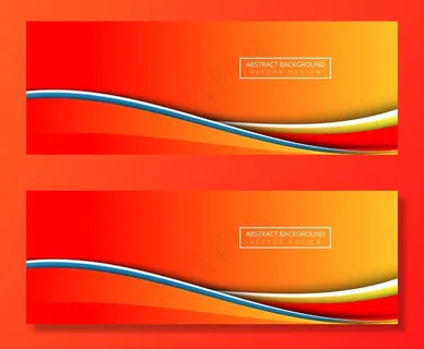 优雅多彩的商务浪潮背景