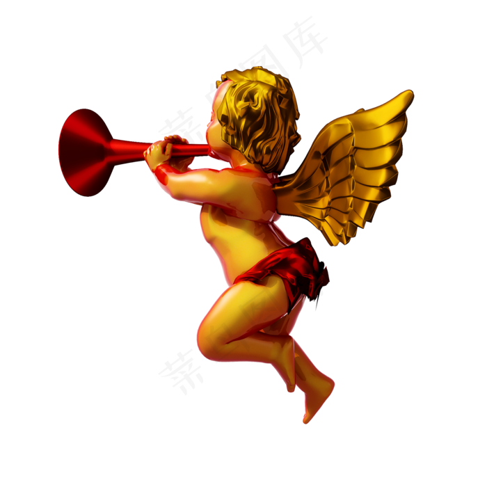 质感小爱神png图(2000X2000(DPI:300))psd模版下载