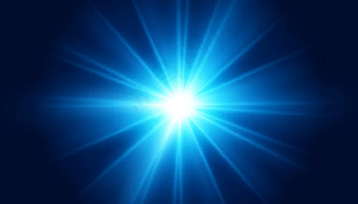 发光蓝色透镜光斑光效果eps,ai矢量模版下载