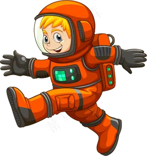宇航员免扣png  