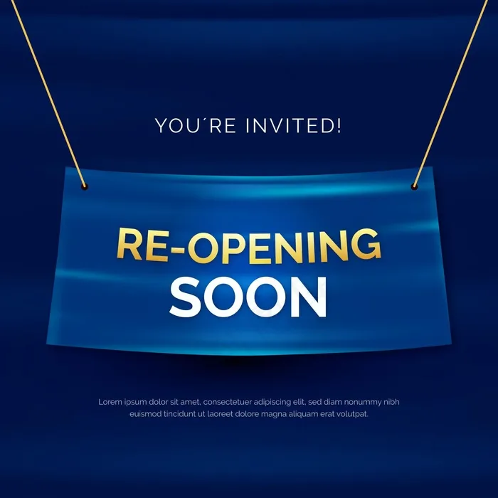 重新打开带有邀请的soon横幅bannereps,ai矢量模版下载