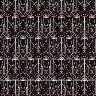 抽象玫瑰金形艺术装饰无缝图案