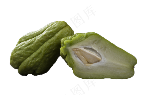 新鲜佛手瓜纯绿色