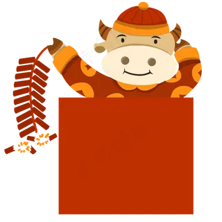 小牛放鞭炮二维码