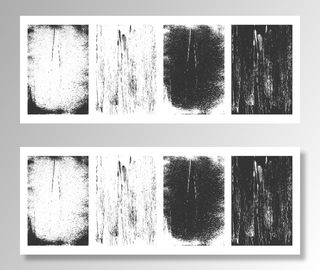 抽象垃圾复古纹理帧集合背景