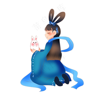 中秋节嫦娥玉兔