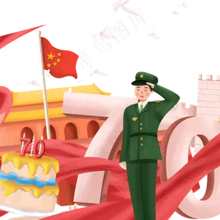 解放军庆祝祖国生日 解放军庆祝祖国生日