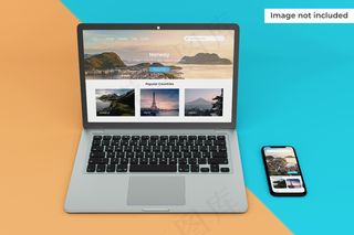 移动界面屏幕模型样机