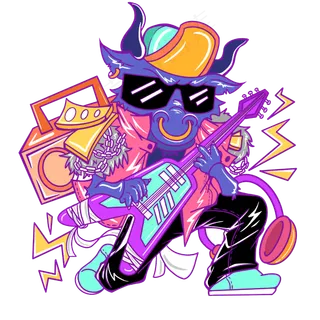 2021年牛年跑酷创意牛牛滑滑板