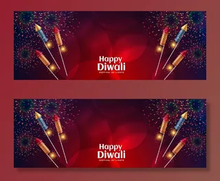 欢乐排灯节烟花爆竹