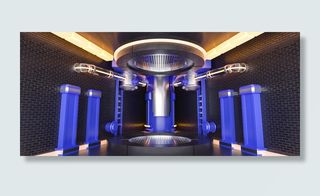 C4D黑色立体科技炫酷电子产品展台