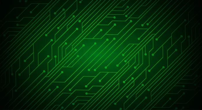 绿色网络电路未来技术概念背景eps,ai矢量模版下载