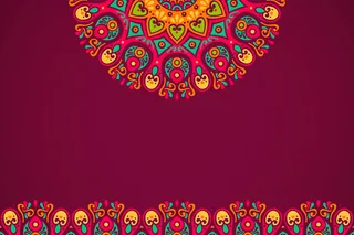 带有几何元素的简单背景