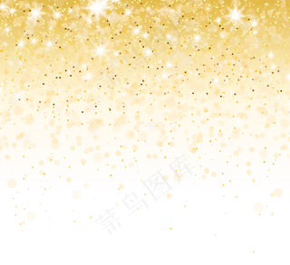 金色豪华闪光星光闪闪发光效果边