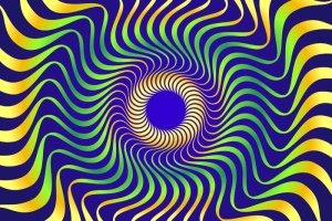 迷幻性视错觉背景
