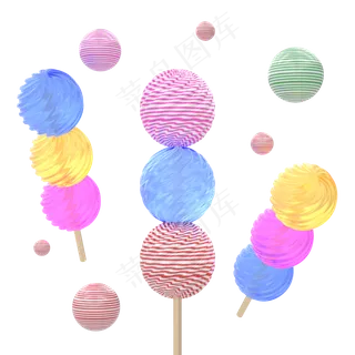 七夕情人节温馨浪漫棒棒糖免