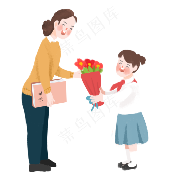 教师节给老师送花庆祝节日