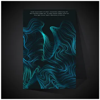 深蓝色地形线背景