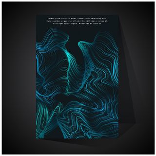 深蓝色地形线背景