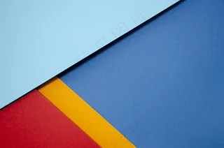 彩色复制空间最小几何图形和线条