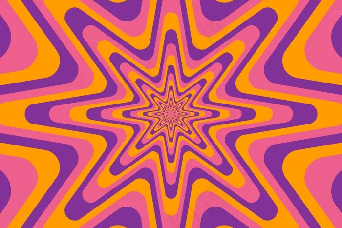 抽象形状的迷幻背景eps,ai矢量模版下载