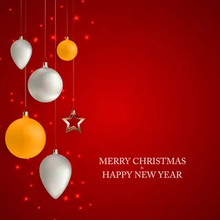 圣诞快乐，新年快乐。