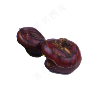 二个红色的马蹄免抠图