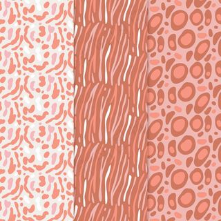 现代动物印花图案