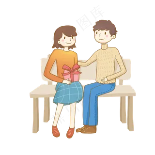 双十一狂欢购物节送礼物情侣 