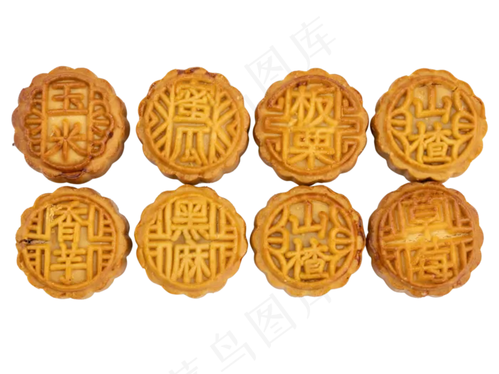 中秋各种口味月饼(3000X3000(DPI:300))