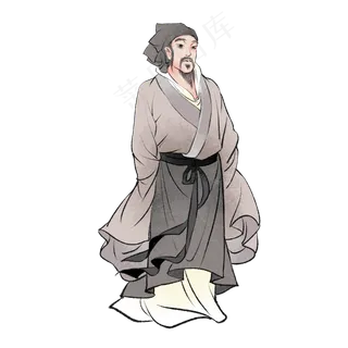 林逋男花神二月梅花