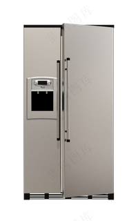 家用电器双门冰箱,免抠元素