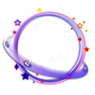 直播头像挂件边框