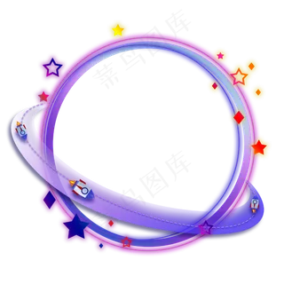 直播头像挂件边框