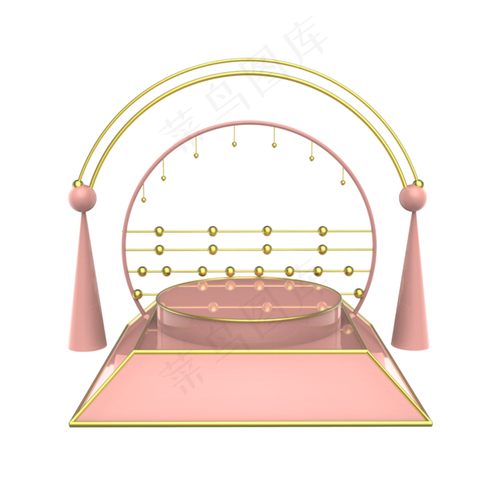 电商展台小舞台