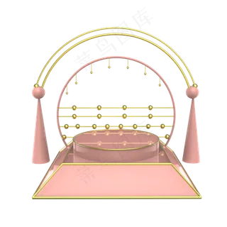 电商展台小舞台