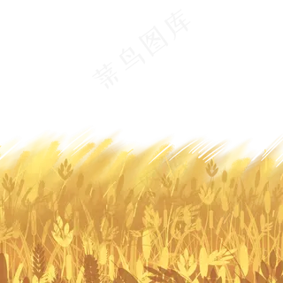 卡通麦穗