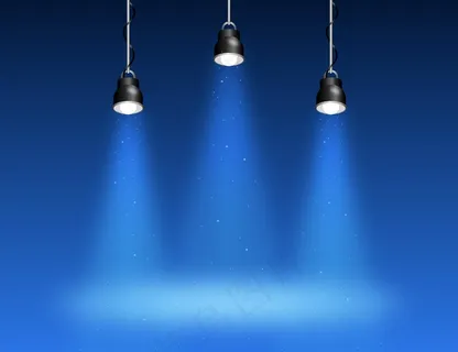聚光灯背景主题