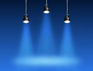 聚光灯背景主题