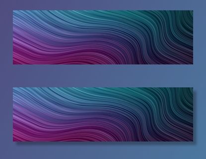 波浪抽象背景。条纹图案壁纸。横幅banner封面