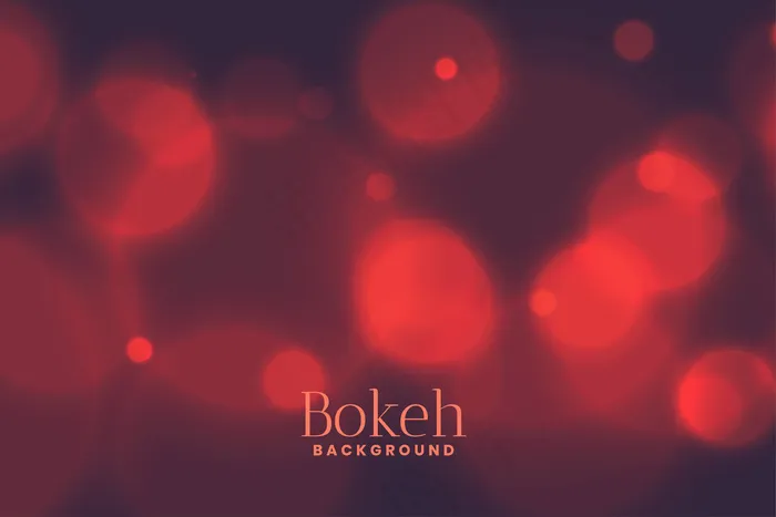 模糊的(bokeh)散景灯光效果背景，淡红色eps,ai矢量模版下载