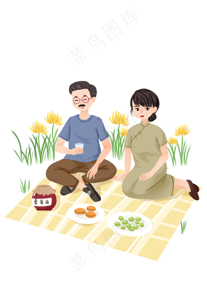 重阳节老人郊游(2480X3508)